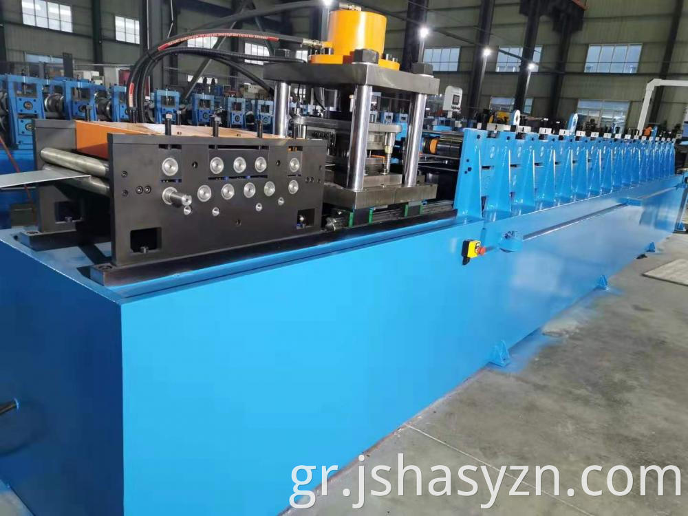 Shelf cross brace cold bending equipment